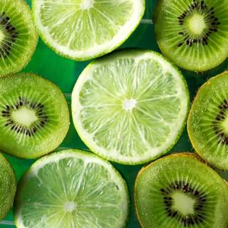 Green fruit wallpaper