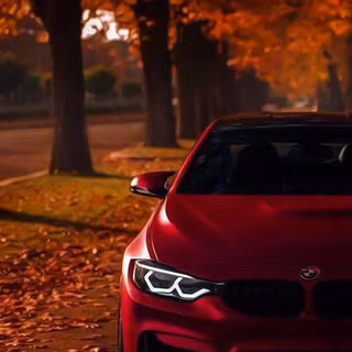 Fall car wallpaper