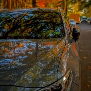 Fall car wallpaper