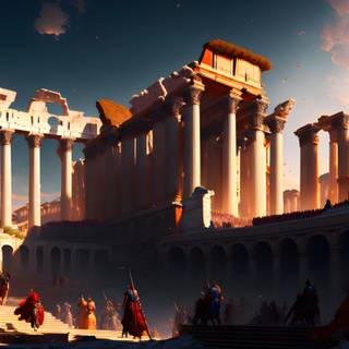The Roman Empire wallpaper