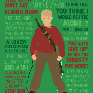 Home Alone quotes wallpaper
