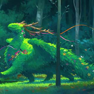 Forest adventure wallpaper