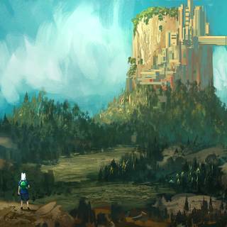 Forest adventure wallpaper