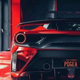 Ferrari 488 4k iPhone wallpaper