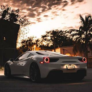 Ferrari 488 4k iPhone wallpaper