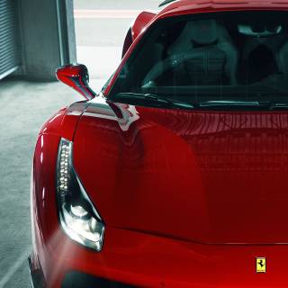 Ferrari 488 4k iPhone wallpaper