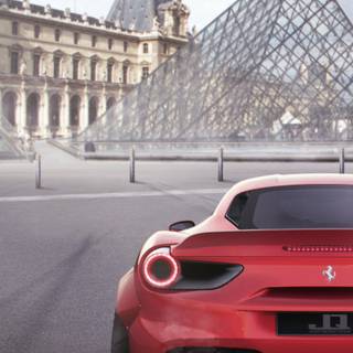 Ferrari 488 4k iPhone wallpaper