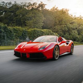 Ferrari 488 4k iPhone wallpaper