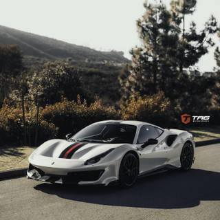 Ferrari 488 4k iPhone wallpaper