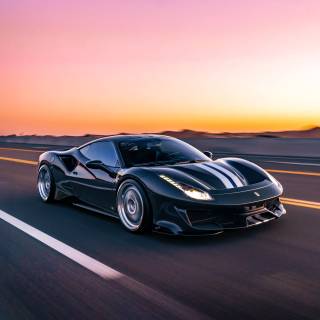 Ferrari 488 4k iPhone wallpaper