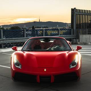 Ferrari 488 4k iPhone wallpaper