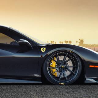 Ferrari 488 4k iPhone wallpaper