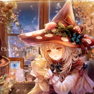 Witchy anime wallpaper