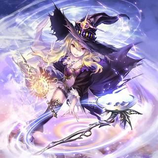 Witchy anime wallpaper
