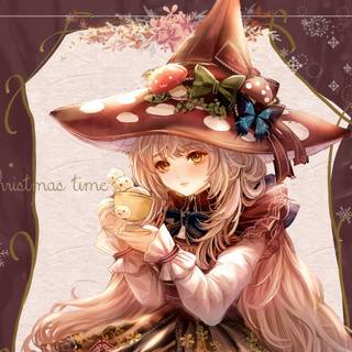 Witchy anime wallpaper