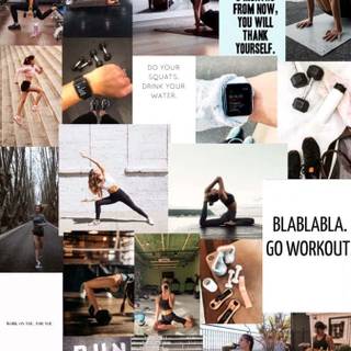 Gym aesthetics wallpaper