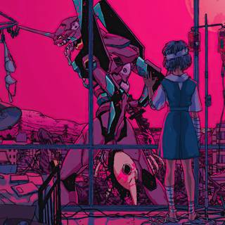 Desktop 4k Evangelion wallpaper