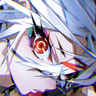 Red eye girl wallpaper