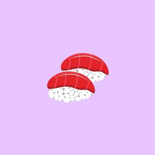 Sushi aesthetic wallpaper