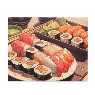 Sushi aesthetic wallpaper