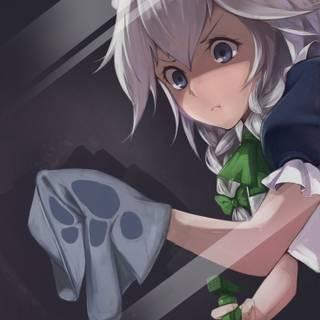 Anime girl clean wallpaper