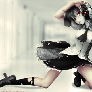 Anime girl clean wallpaper