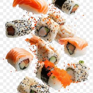 Sushi aesthetic wallpaper