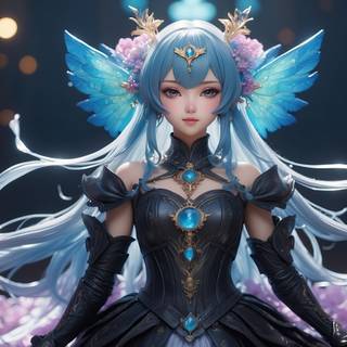 Anime girl clean wallpaper