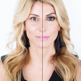 Girl without make up wallpaper