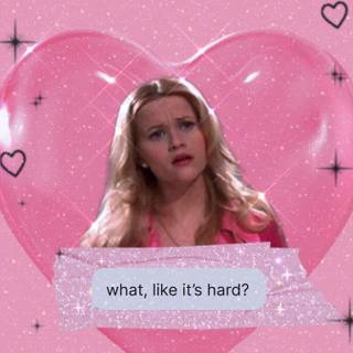 Aesthetic Legally Blonde wallpaper