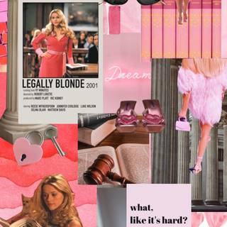 Aesthetic Legally Blonde wallpaper