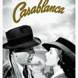 Casablanca black and white classic movie wallpaper