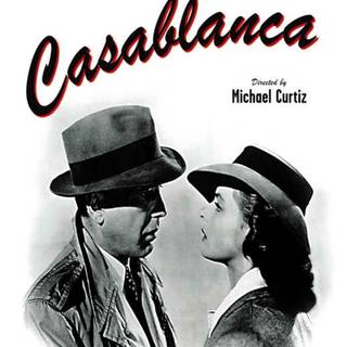 Casablanca black and white classic movie wallpaper