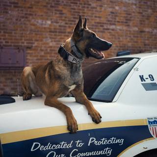 Police K-9 unit wallpaper