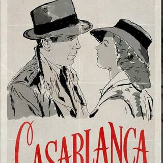 Casablanca black and white classic movie wallpaper