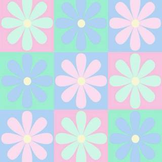 Y2k flower wallpaper