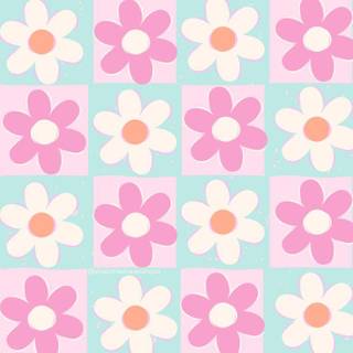 Y2k flower wallpaper