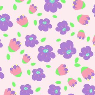 Y2k flower wallpaper