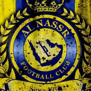 Al Nassr logo wallpaper