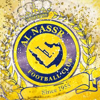 Al Nassr logo wallpaper