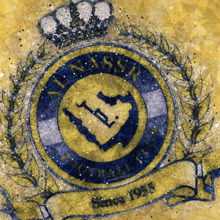 Al Nassr logo wallpaper