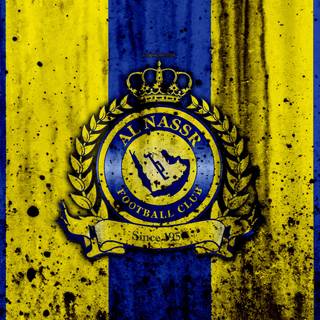 Al Nassr logo wallpaper