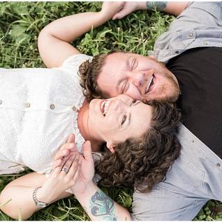 Smile couple wallpaper