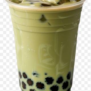 Drinking boba wallpaper