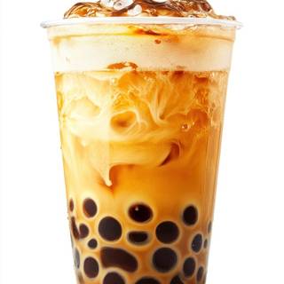 Drinking boba wallpaper