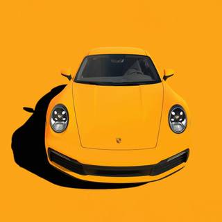 Porsche minimal wallpaper