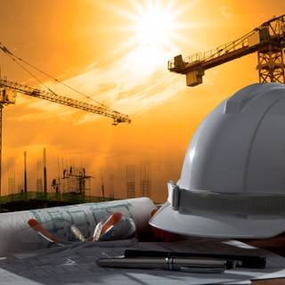 Construction work wallpaper