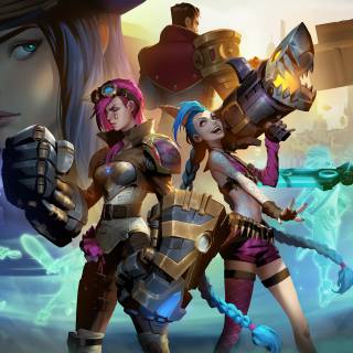 Arcane Netflix wallpaper