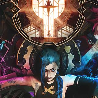 Arcane Netflix wallpaper