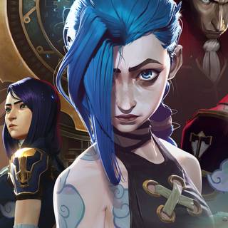 Arcane Netflix wallpaper